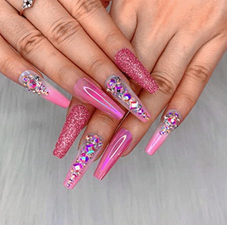 Boujee Hood Girl Gifts - press on nails