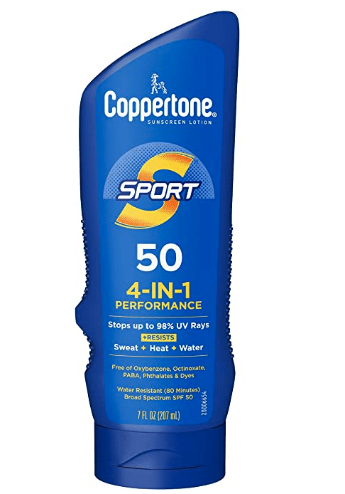 Coppertone Sport Sunscreen Lotion SPF 50 -best sunscreens 2023