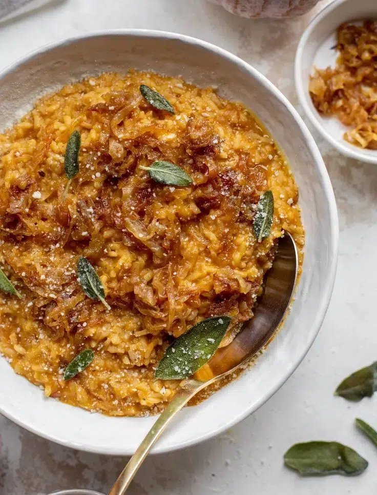 pumpkin risotto - comfort food classic